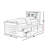 Grantley Kids Twin with Trundle with Drawers-1139482430