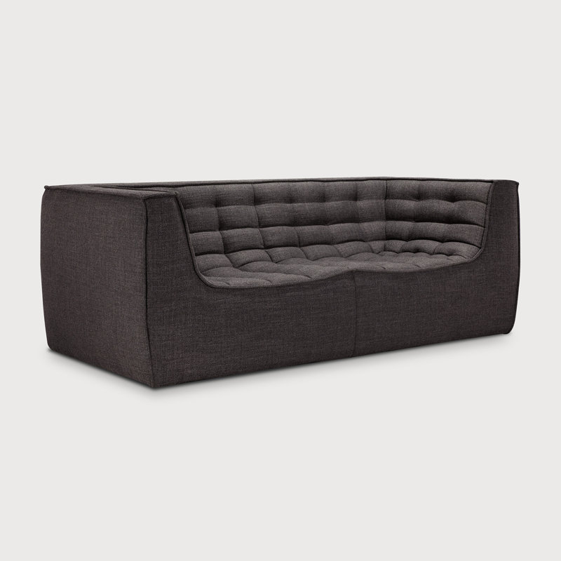 Loveseat, Dark Gray