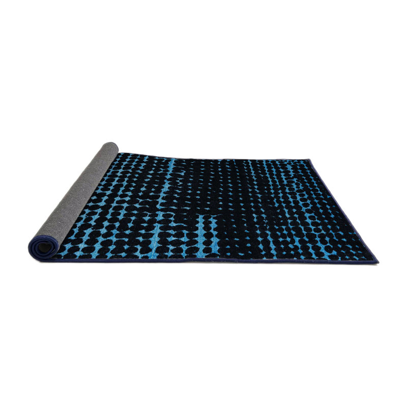 Tapis abstrait moderne 4395, Rond 6 pi