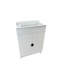 Base de meuble-lavabo simple 23 po seulement en blanc