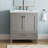 30-Inch Freestanding Bathroom Vanity With Carrara Engineered Marble Top And Under-Mounted Ceramic Sink, Large Storage, Soft-Close Door, Solid Wood Frame In Grey-584769947