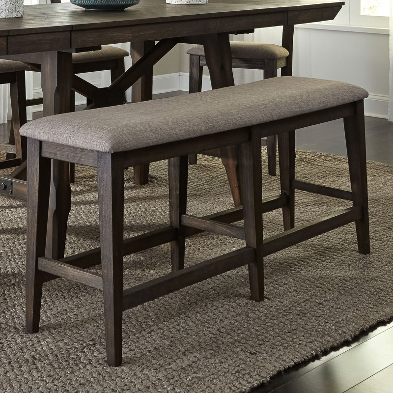 Reber Wood Counter Height Bench