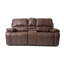 Modern LOVESEAT en chocolat
