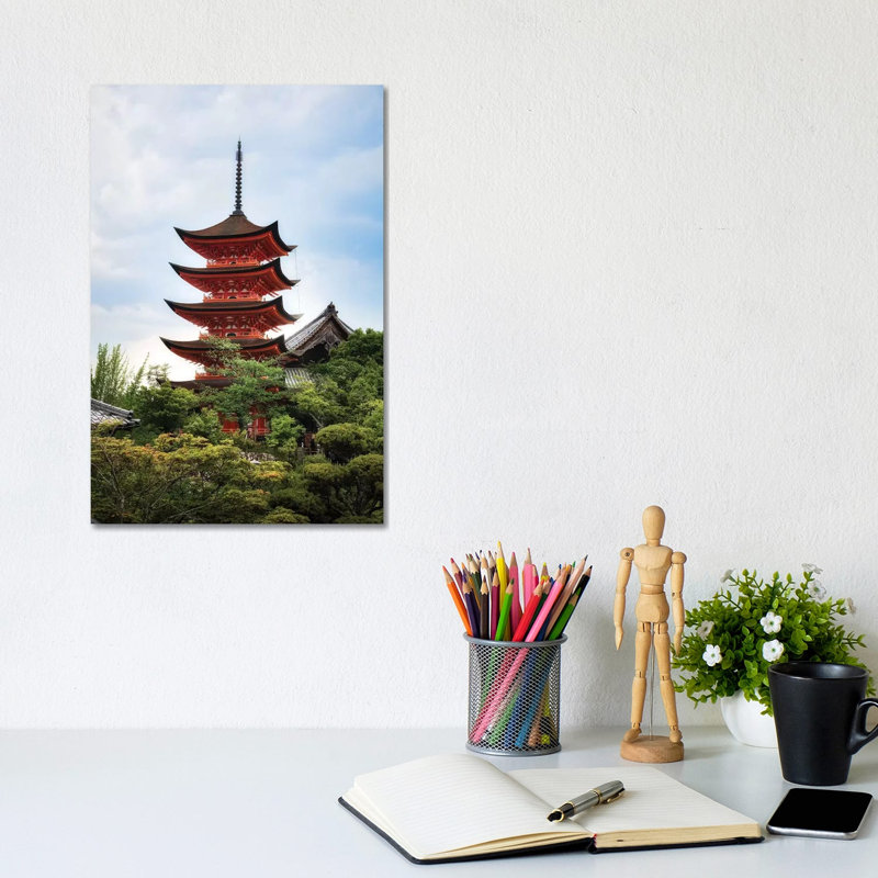 Summer In Japan XVI by Daisuke Uematsu - Print on Canvas, 30.48cm H x 20.32cm W x 1.91cm D, Wrapped Canvas