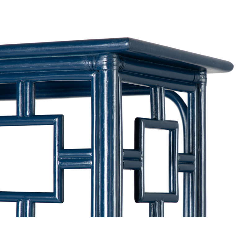 Sobe Etagere Bookcase, Navy