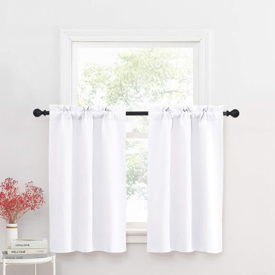 Polyester Blackout Rod Pocket Valance