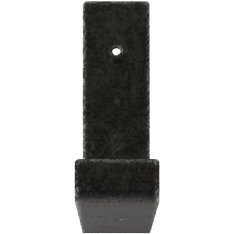 Support de tablette en acier, H 7 po x l 2 po x P 12 po, Étain antique