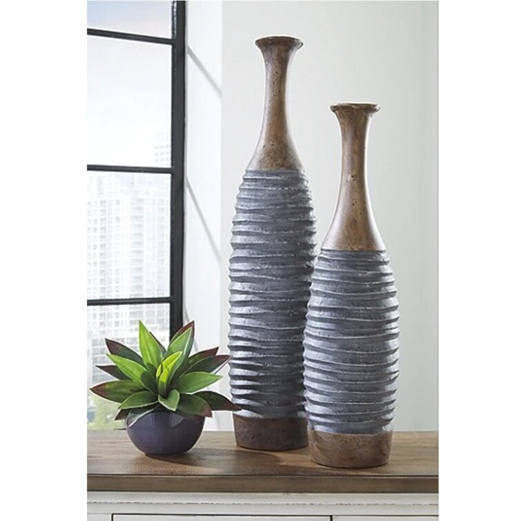 Mediterranean Ceramic Floor Vase White, Australia