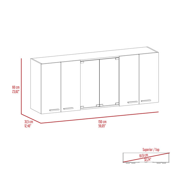 ALACENA MODULAR 100cm – Dielfe