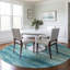 Tapis turquoise intérieur / extérieur lavable à la machine Christain ACN1251-109531664