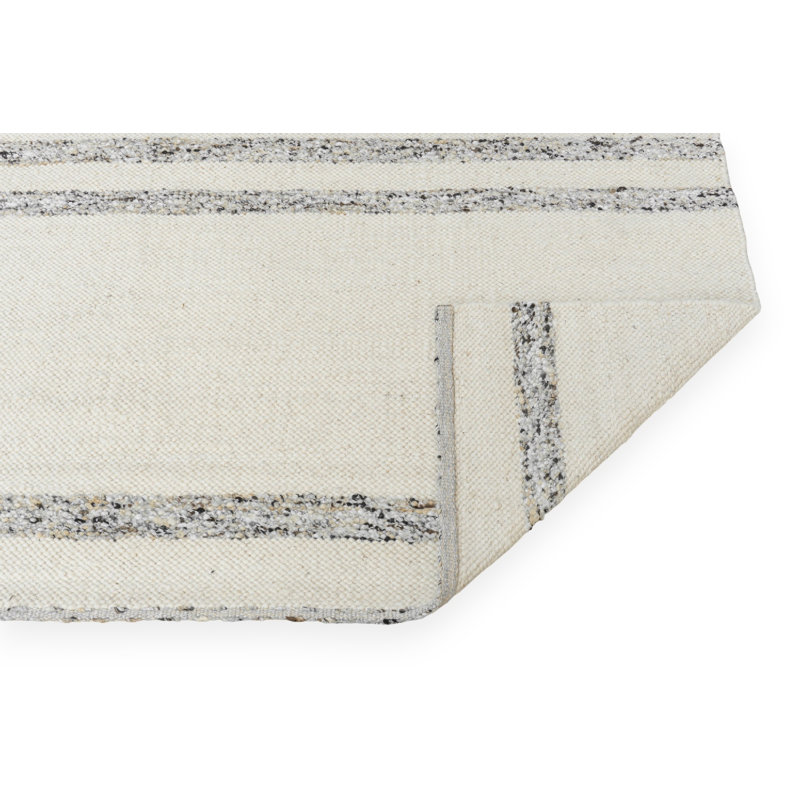 Tapis noué à la main Darcy Landscape - ivoire / gris - 12 pi x 15 pi, 12 pi x 15 pi