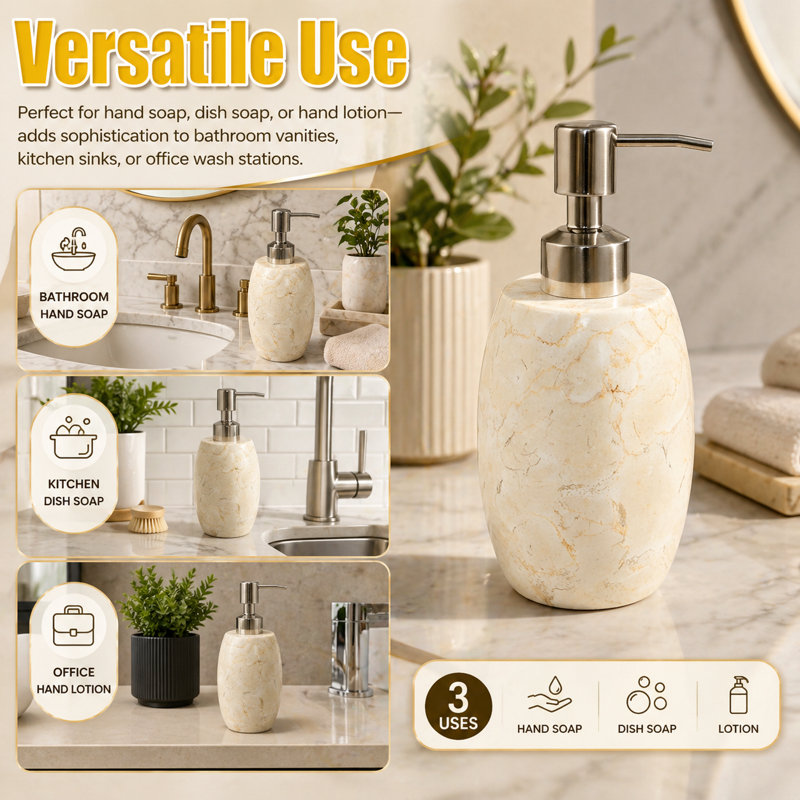 Marble Soap Dispenser