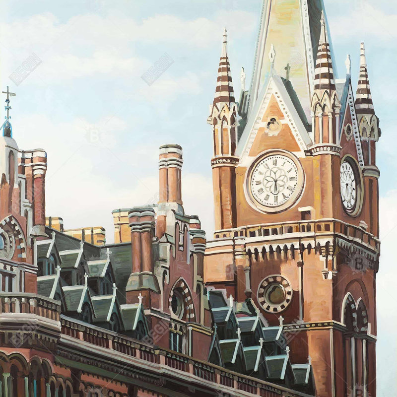 «St-pancras Station In London»