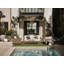 Savannah 84" Wicker Outdoor Sofa with Sunbrella Cushions
