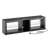 Maurley TV Stand for TVs up to 70 inch, Gaming Media Console for PS5, LED TV Cabinet with Power Outlet & Glass Shelves-1904927779
