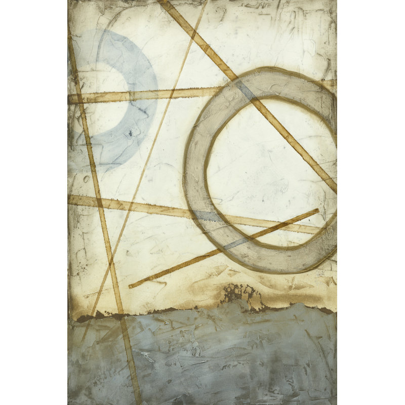 Intersections II by Megan Meagher - Wrapped Canvas Painting, 46cm H x 30cm W x 3.8cm D