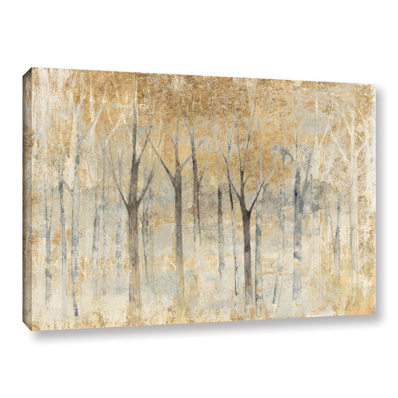 «Seasons End Gold», reproduction sur toile tendue, H 32 po x l 48 po x P 2 po, Toile tendue