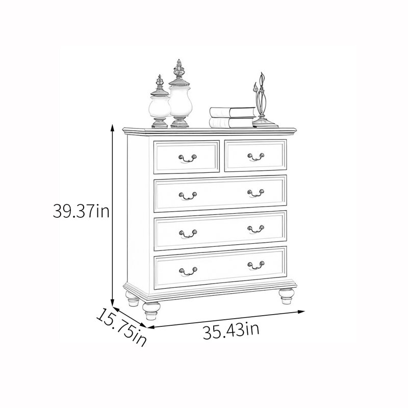 Armoire de rangement moderne de style rétro