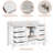 Tiberiu 60'' Single Bathroom Vanity with Engineered Marble Top-1268015378