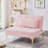 Yanelys 35.5'' Wide Teddy fabric Tufted Side Chair-1877466916-1877466917