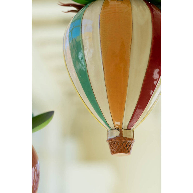  Ensemble de pots à fleurs suspendus en céramique 2 à 7 po
