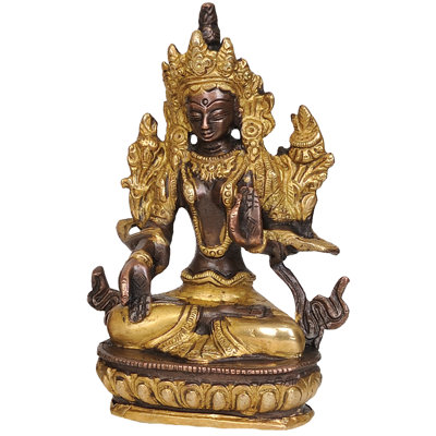 Figurine de déesse bouddhiste tibétaine