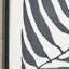 S/2 Black Leaf Print Canvases - 2 Piece Single Picture Frame Set on Canvas