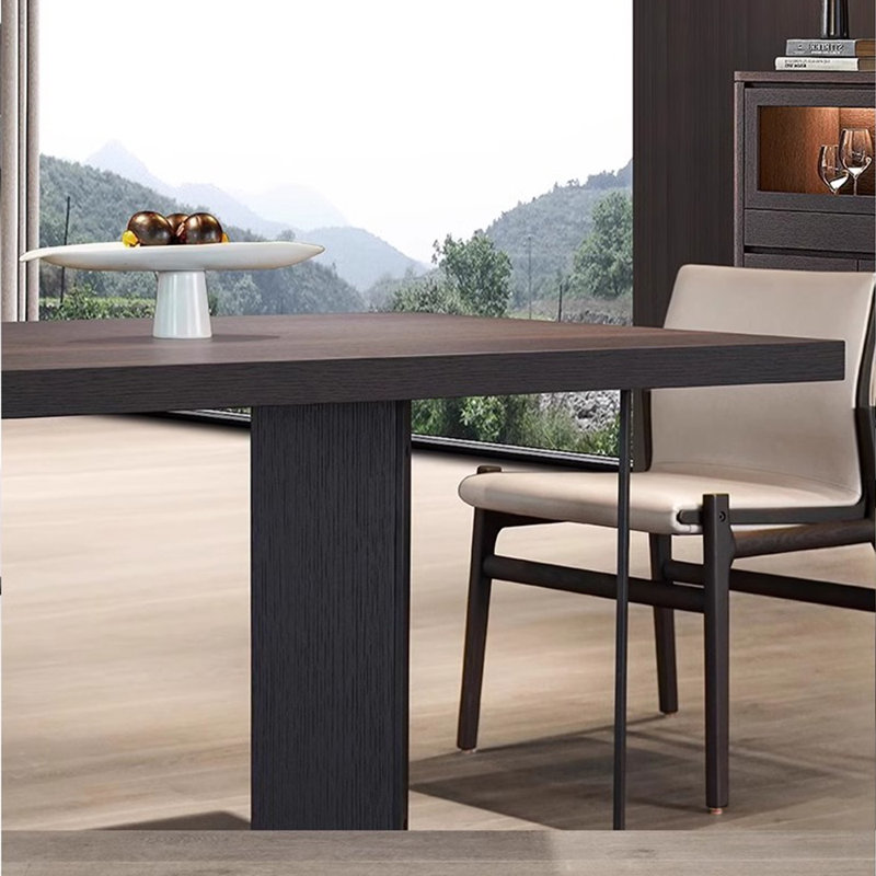Table de salle à manger Elissavet, H 29,5 po x L 62,9 po x l 27,5 po