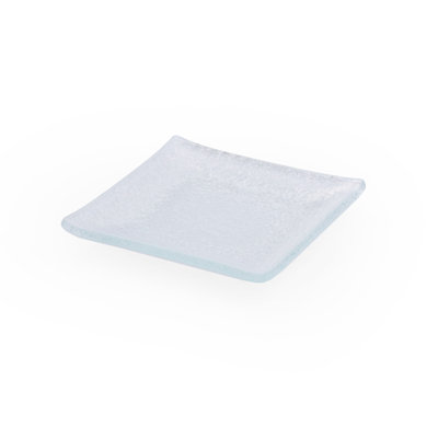 Isenberg Aqua Glass Small Square Plate