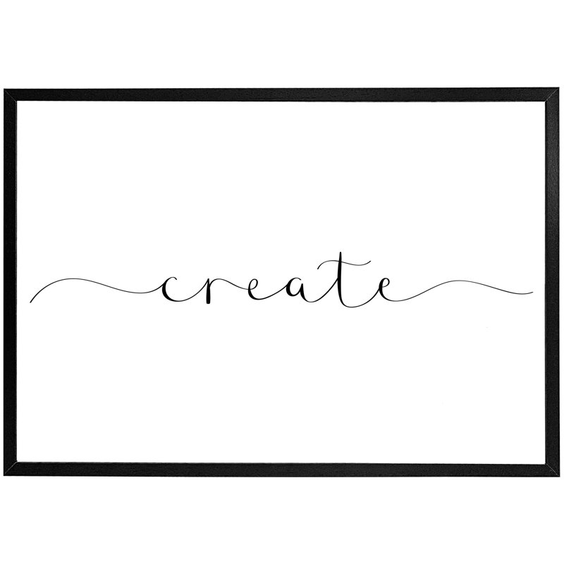 Halchita Single Picture Frame Print, Black Framed, 76cm H x 114cm W x 4cm D