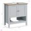 Armoire de rangement à piédestal Kleankin