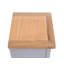 Snelson 35cm W Plywood / Laminate Board Bedside Table-72613863