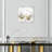 Gold And Light Floral " Gold And Light Floral II White " by Oliver Gal Painting Print-68785468-68785470