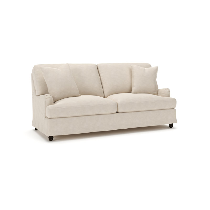 Walters 82'' Sofa, Conversation Ivory Basketweave