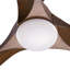 Ventilateur de plafond 60 "DC avec lumière DEL - 3 couleurs, télécommande, réversible, intérieur / extérieur