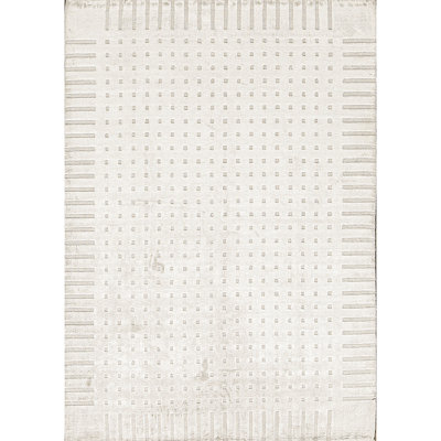 Viscose Geometric Indoor Rug