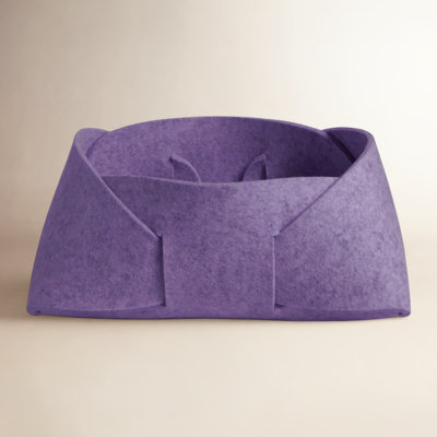 Double Tuck Fabric Decorative Basket