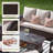 6 Pieces Outdoor Wicker Patio Conversation Set with Reclining Chairs, Ottomans & Furniture Cover-271981675