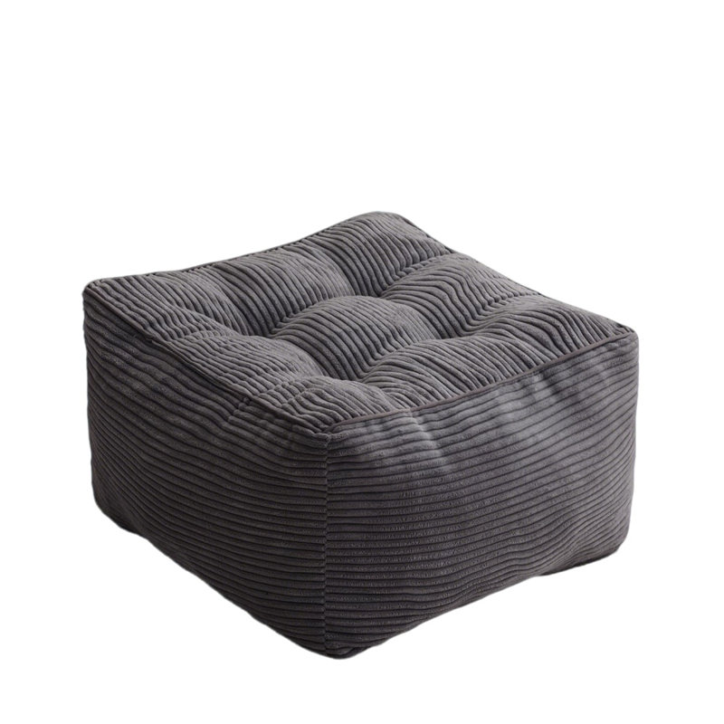 Pouf carré rembourré