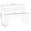 Vidaxl garden bench in polypropylene-1907403848