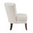 Bousov 26" Modern & Contemporary Accent Chair with Textured Fabric Upholstery, Button-Tufted Back & High-Density Foam Cushions-584060436
