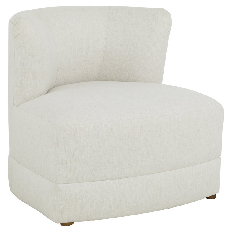 Fauteuil sans accoudoirs Evander, 9821 Bisque