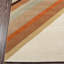 Tapis brun / beige en laine touffeté à la main Mylett-20383255