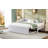Twin Size Upholstered L-Shaped Upholstered Daybed With Pop Up Trundle, Beige-1558413693