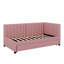 Lit de jour simple rembourré avec couchette-76271455