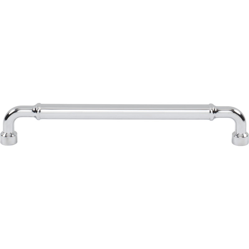 Lavington Center to Center Bar Pull, Polished Chrome, 7 9/16"