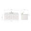 Ensemble de meuble-lavabo mural simple 49 po Macmullin-1553074781-1553074768