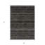 Tapis extérieur lavable rayé gris anthracite et gris taupe 3 pi x 5 pi