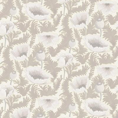 Poppy Bloom - Floral Wallpaper