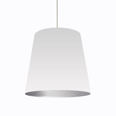 Oversized Drum 1 Light Single Bell Pendant